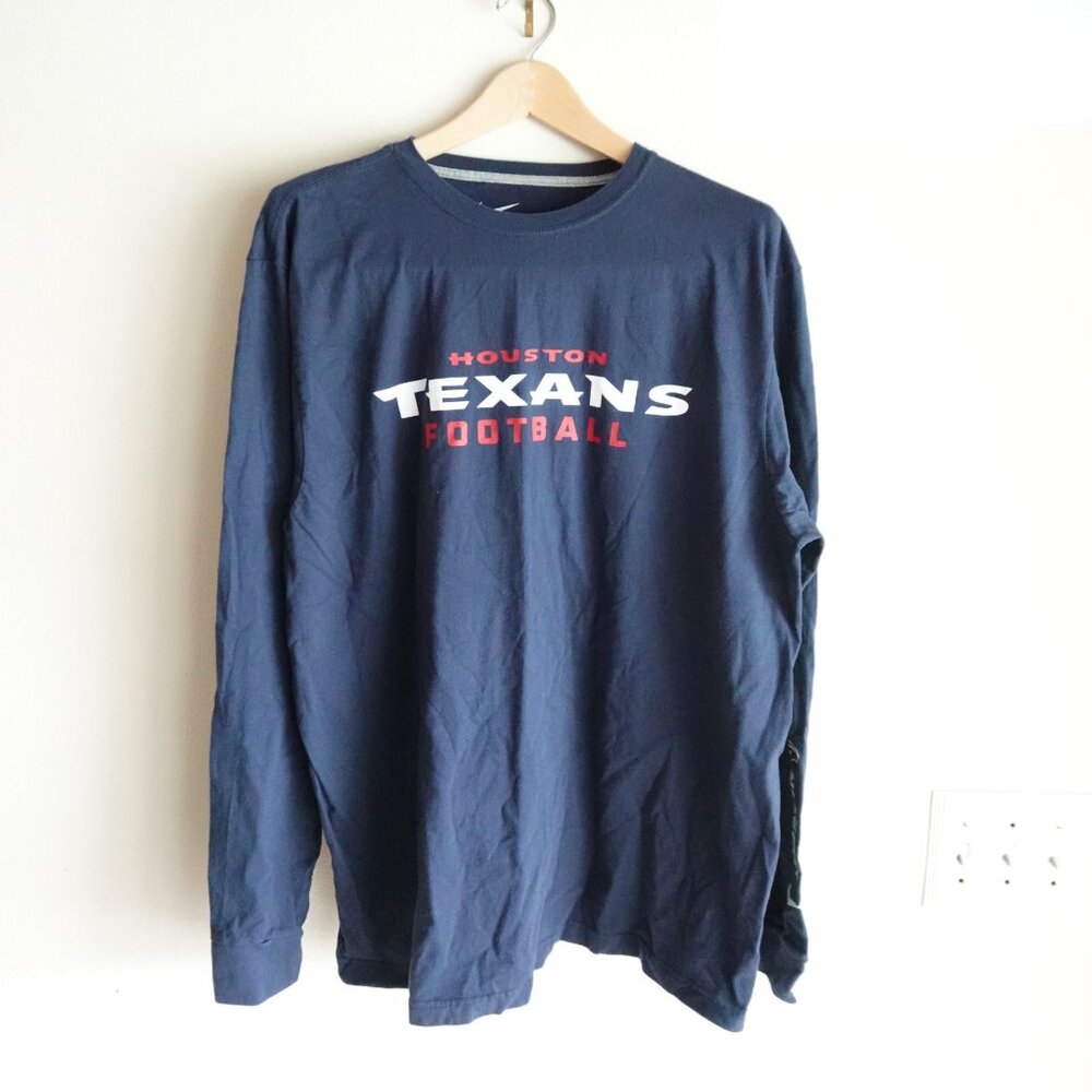 Houston Texans Long sleeve Shirt Size XXL